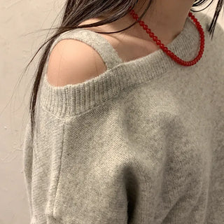 Gemstone bead necklace