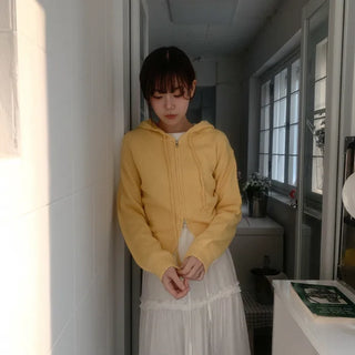 2-Way Knit Hoodie