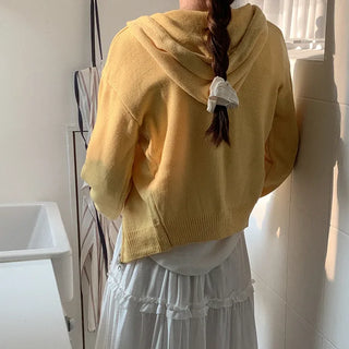 2-Way Knit Hoodie
