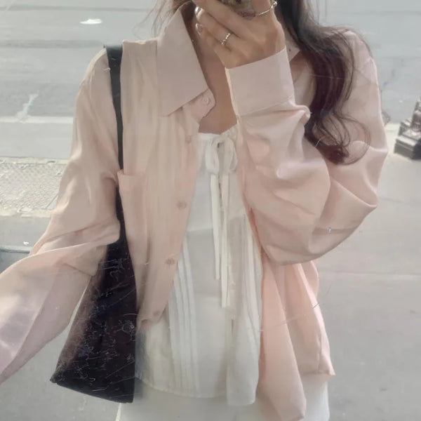Loose-fit summer shirt