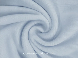 Long-sleeved round modal inner T-shirt (7cm)