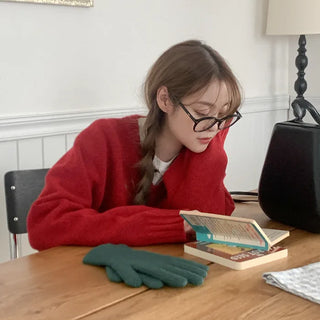 Basic thick-framed glasses