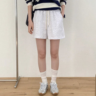 Lace elastic shorts