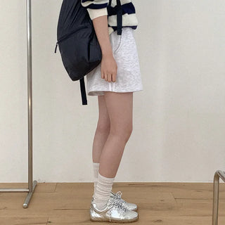 Lace elastic shorts