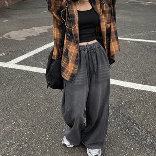 Autumn Oversized Shirt with Hood, Long Sleeves