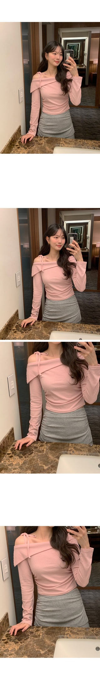 (3 colors) Bootcut Skirt