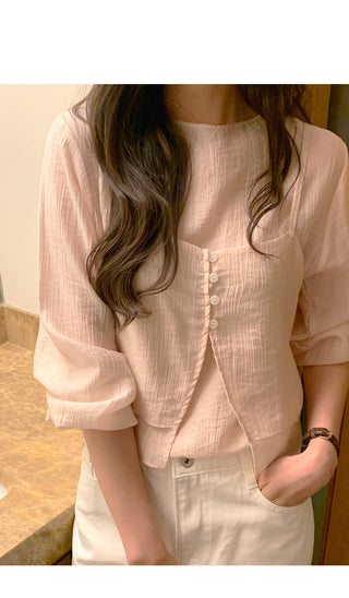 Bustier blouse