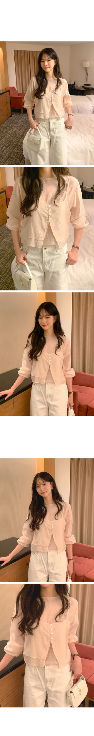 Bustier blouse