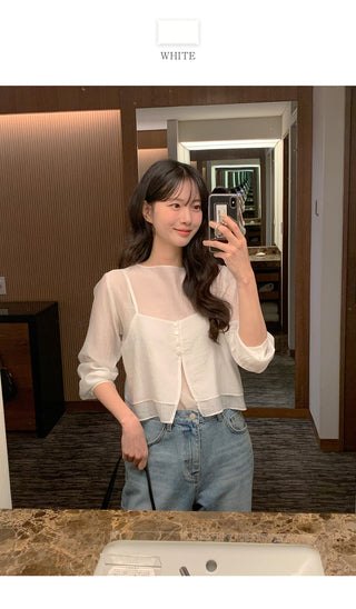 Bustier blouse