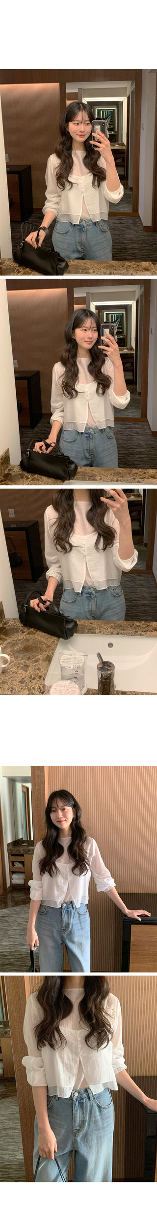 Bustier blouse