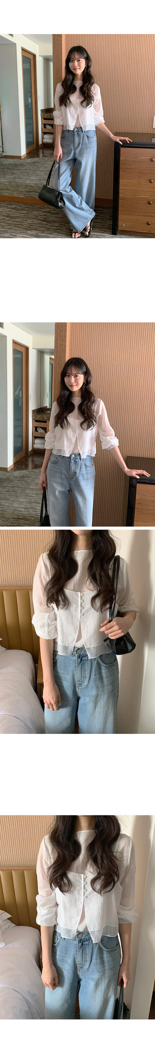 Bustier blouse