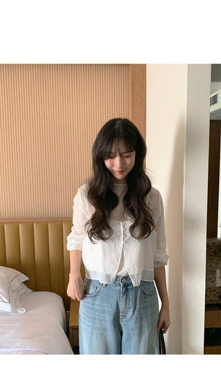 Bustier blouse