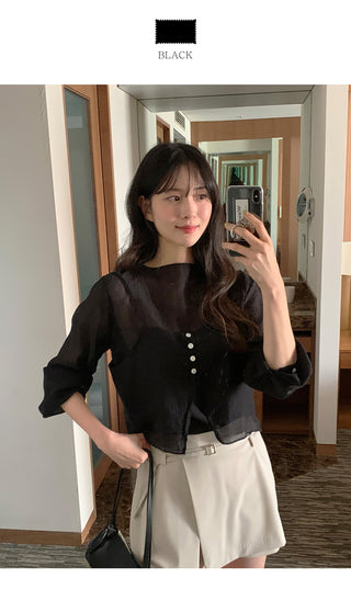 Bustier blouse