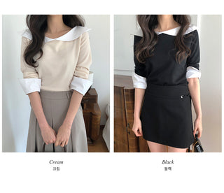 (3 colors) Color 1 Layered T-shirt