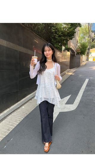 [6 colors] Knit Cardigan