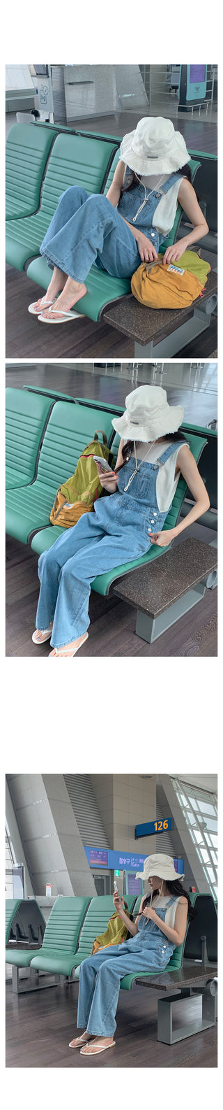 Emerald Wide Denim Pants