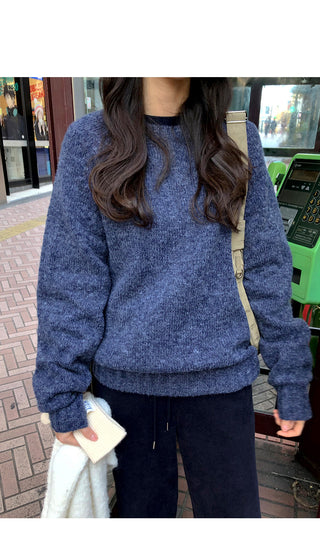 (3 colors) V-neck wool cardigan