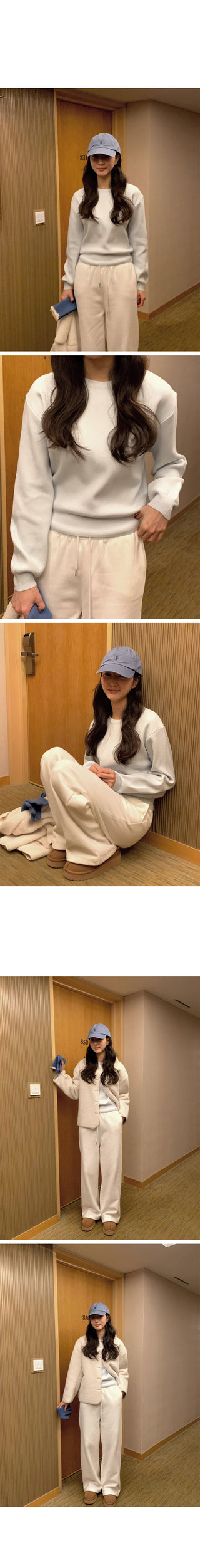 (14 colors) Round Neck Knit