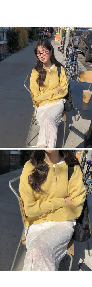 (2 colors) Flower Elastic Waist Long Skirt