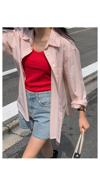 Cotton denim overalls