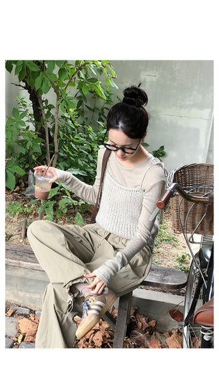 Wool Tencel T-shirt