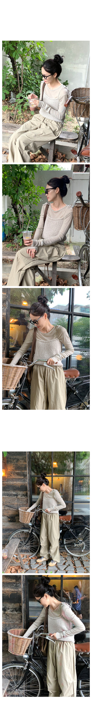 Wool Tencel T-shirt