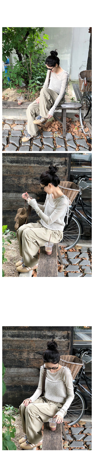 Wool Tencel T-shirt