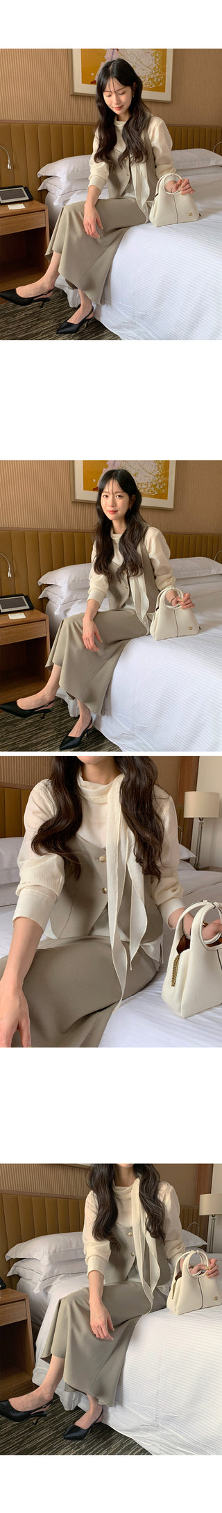 Button bustier