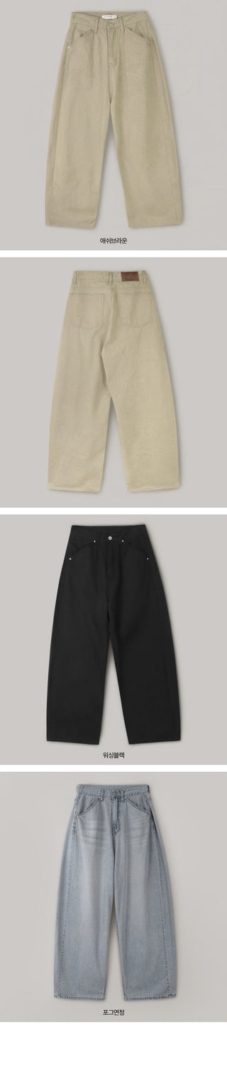 Summer wide chino pants