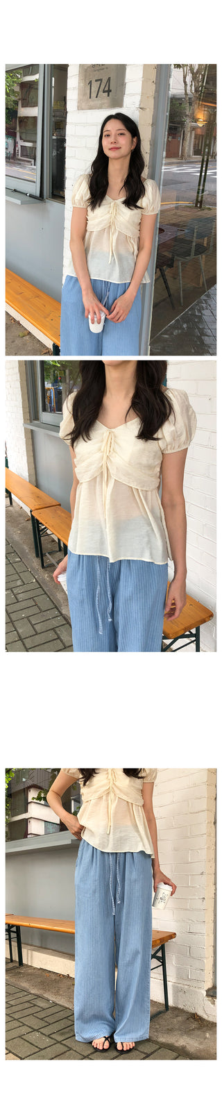 Dain Banding Stripe Border Pants, 2 colors!