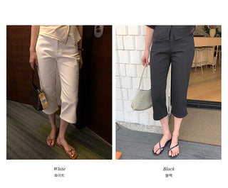 (2 colors) Capri Pants