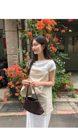 (2 colors) Layered Long Dress
