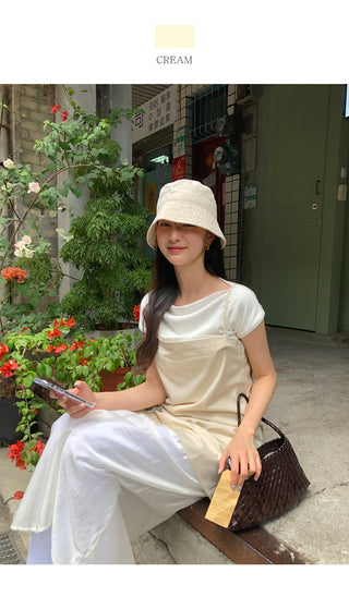 (2 colors) Layered Long Dress