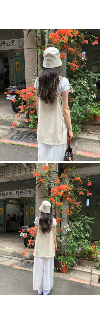 (2 colors) Layered Long Dress