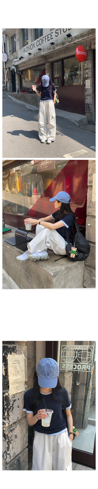 Parachute nylon cargo pants