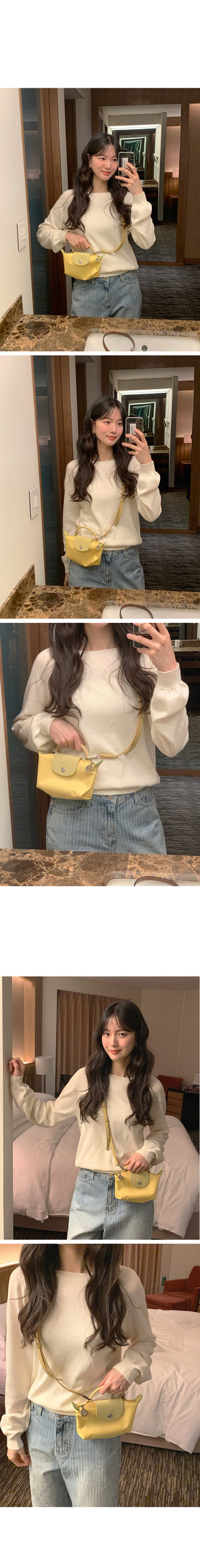 2-Way Shoulder Raglan Knit