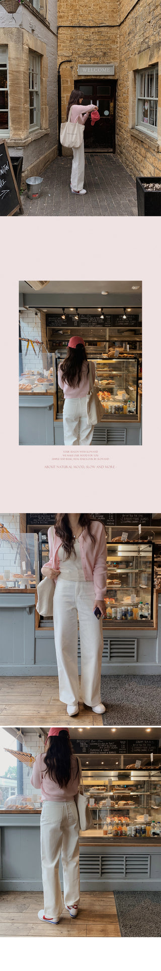 (Basic/Long/Over 10,000 sold) Wide Cotton Pants - 4 sizes