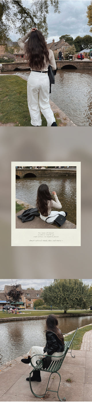 (Basic/Long/Over 10,000 sold) Wide Cotton Pants - 4 sizes