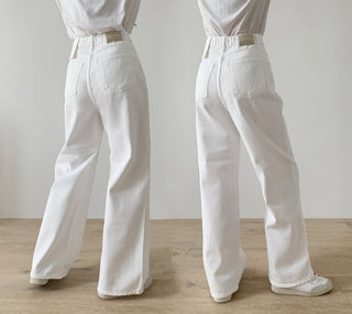 (Basic/Long/Over 10,000 sold) Wide Cotton Pants - 4 sizes