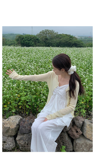 Ribbed Summer Cardigan