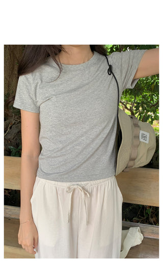 [8 colors] Modal Short-Sleeve T-Shirt