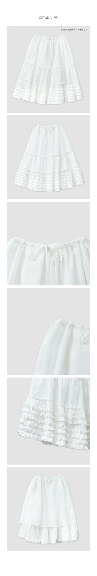 Layered long camisole dress