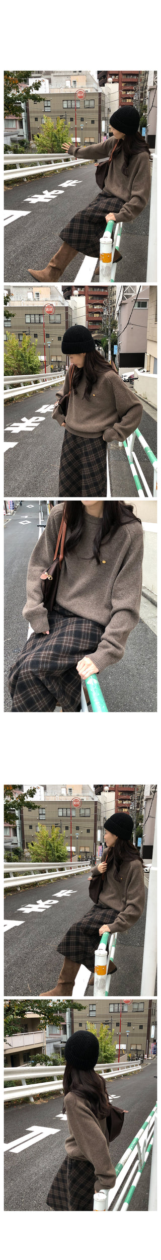 Wide velour pants