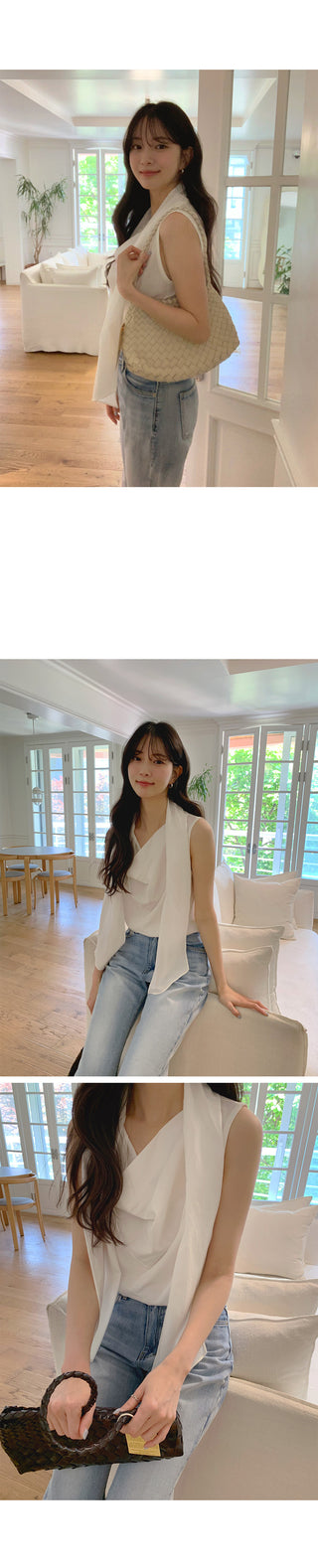 [2 colors] Frill Tiered Long Skirt