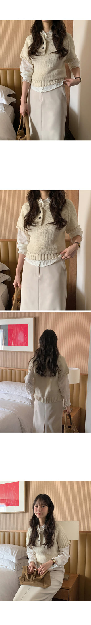 H-line low-rise midi skirt