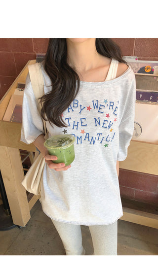 (3 colors) Oversized T-shirt