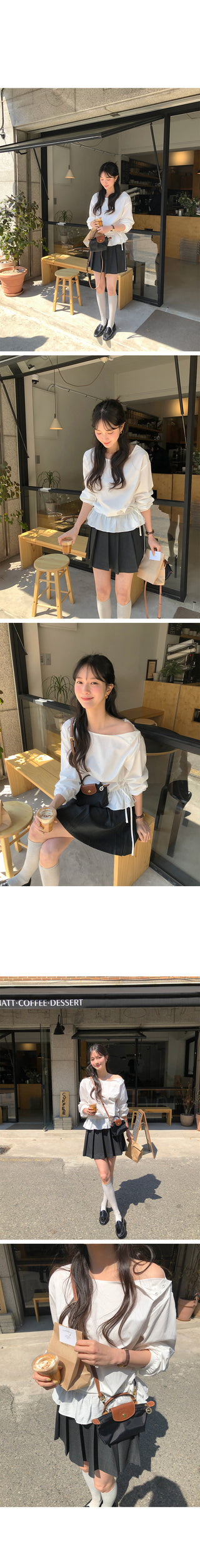 Pleated skirt