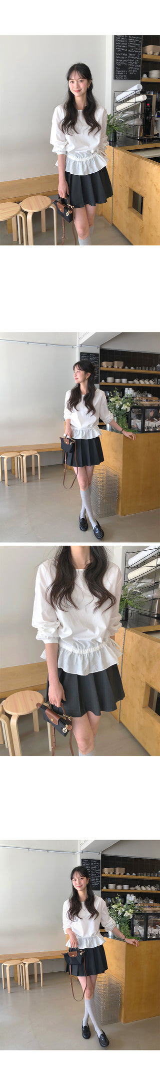 Pleated skirt