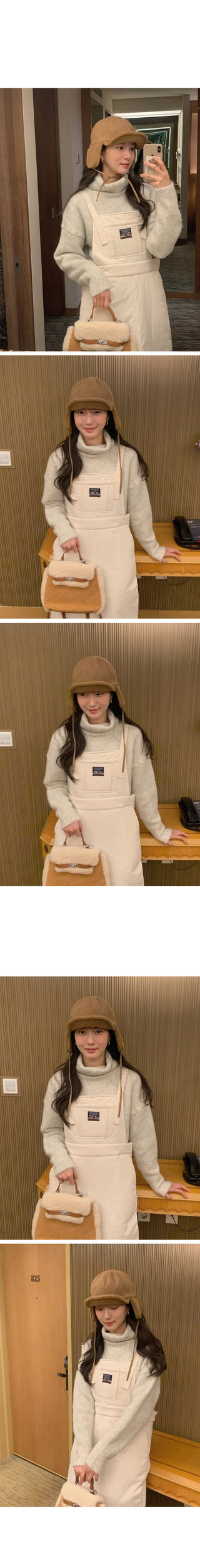 (3 colors) Wool Turtleneck Knit