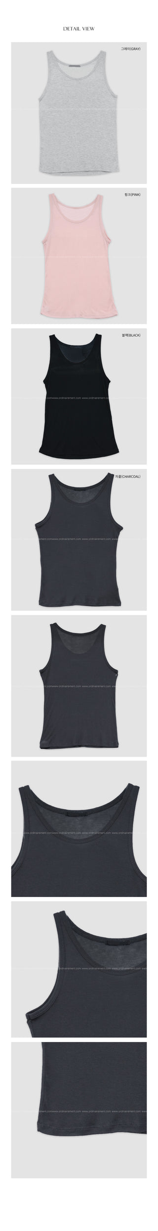 Tencel sleeveless